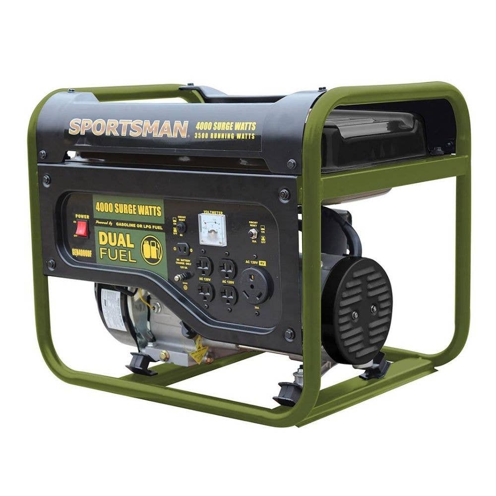 Sportsman 4,000/3,500-watt Dual Fuel Portable Generator