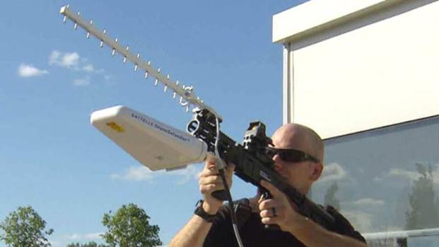 Russian-Backed Separatist Shows Off Homemade Counter-Drone Jamming Gun