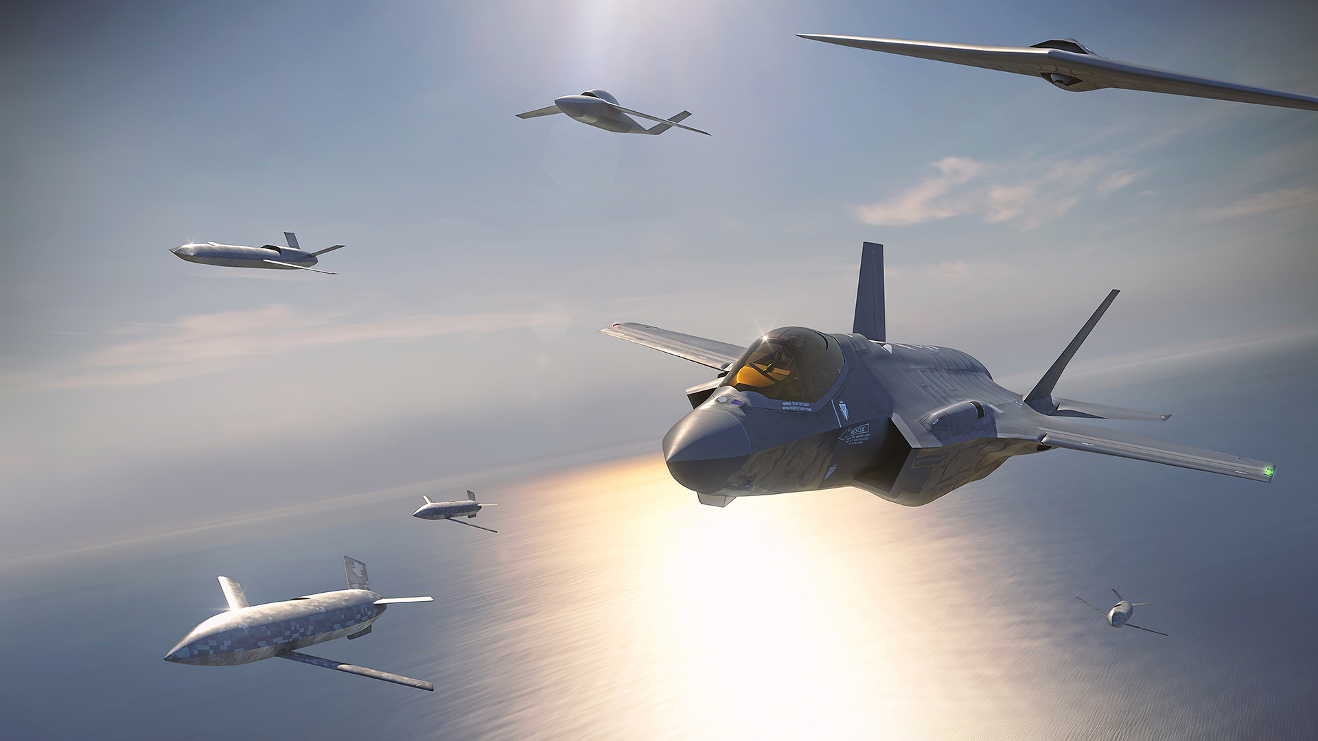 Vision For Future Manned Unmanned Air Combat Laid Out By Skunk Works