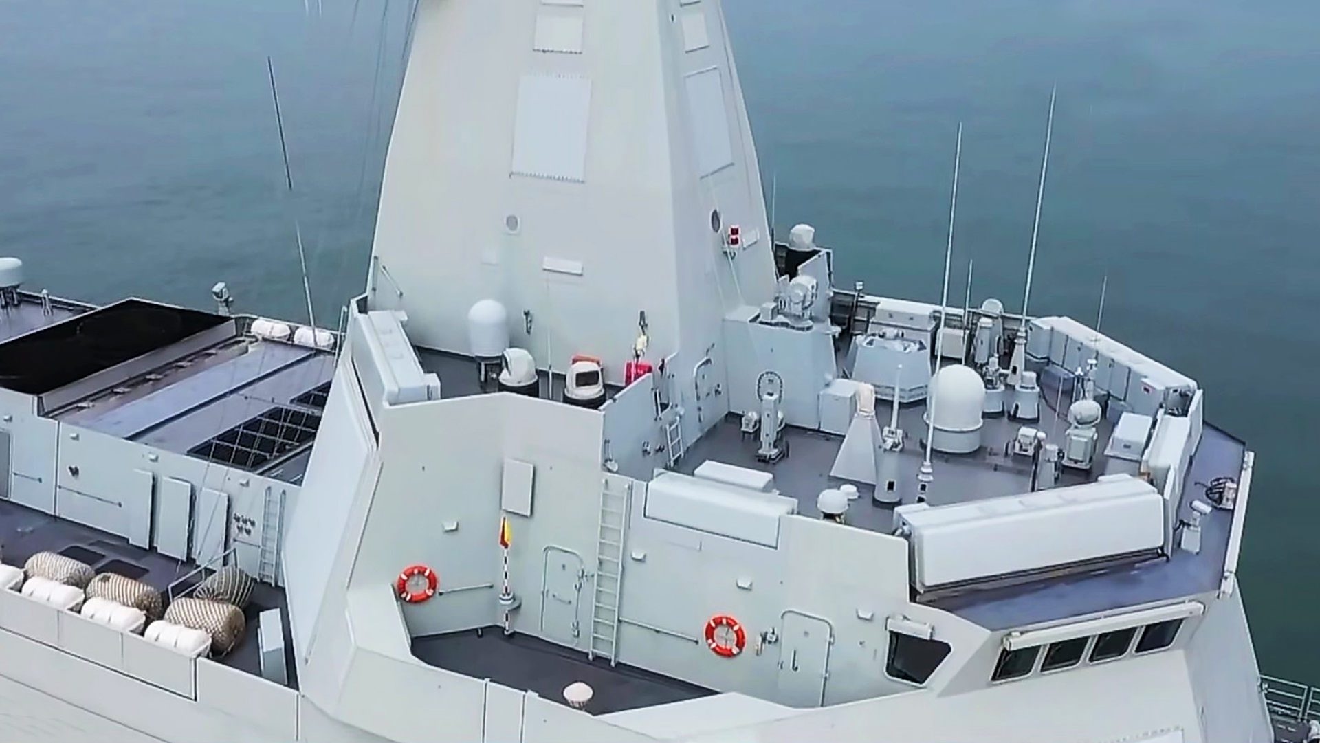Our Most Detailed Look Yet At Chinas Type 055 Super Destroyer