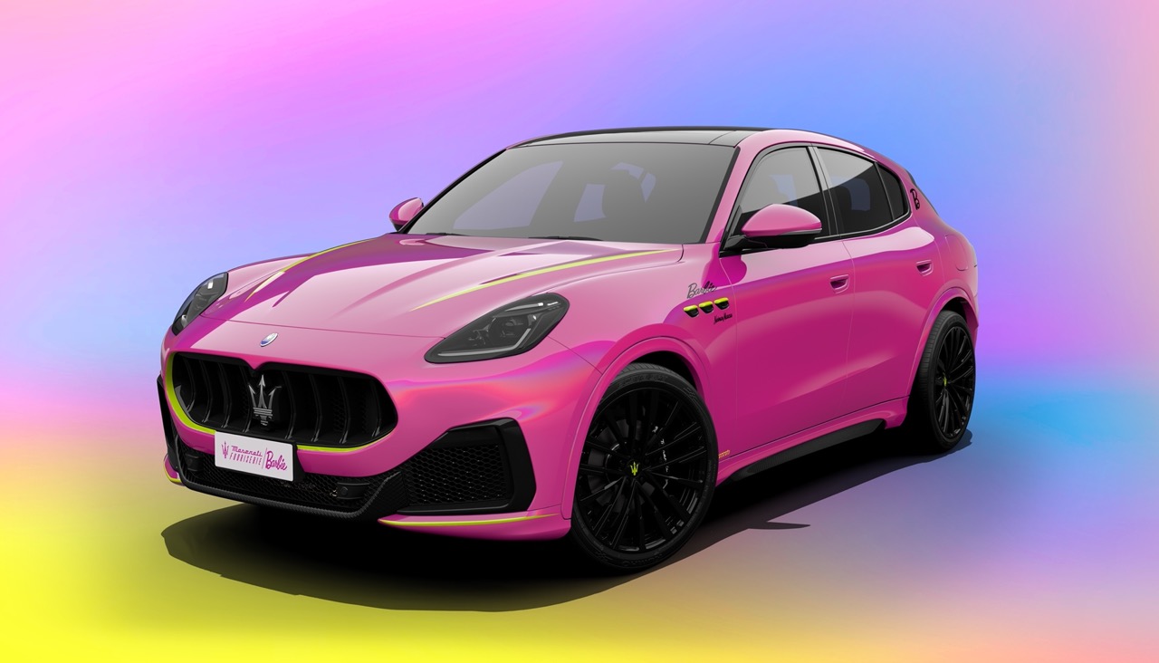 This Pink, Very Barbie Maserati Grecale Trofeo Costs $330K and Benefits