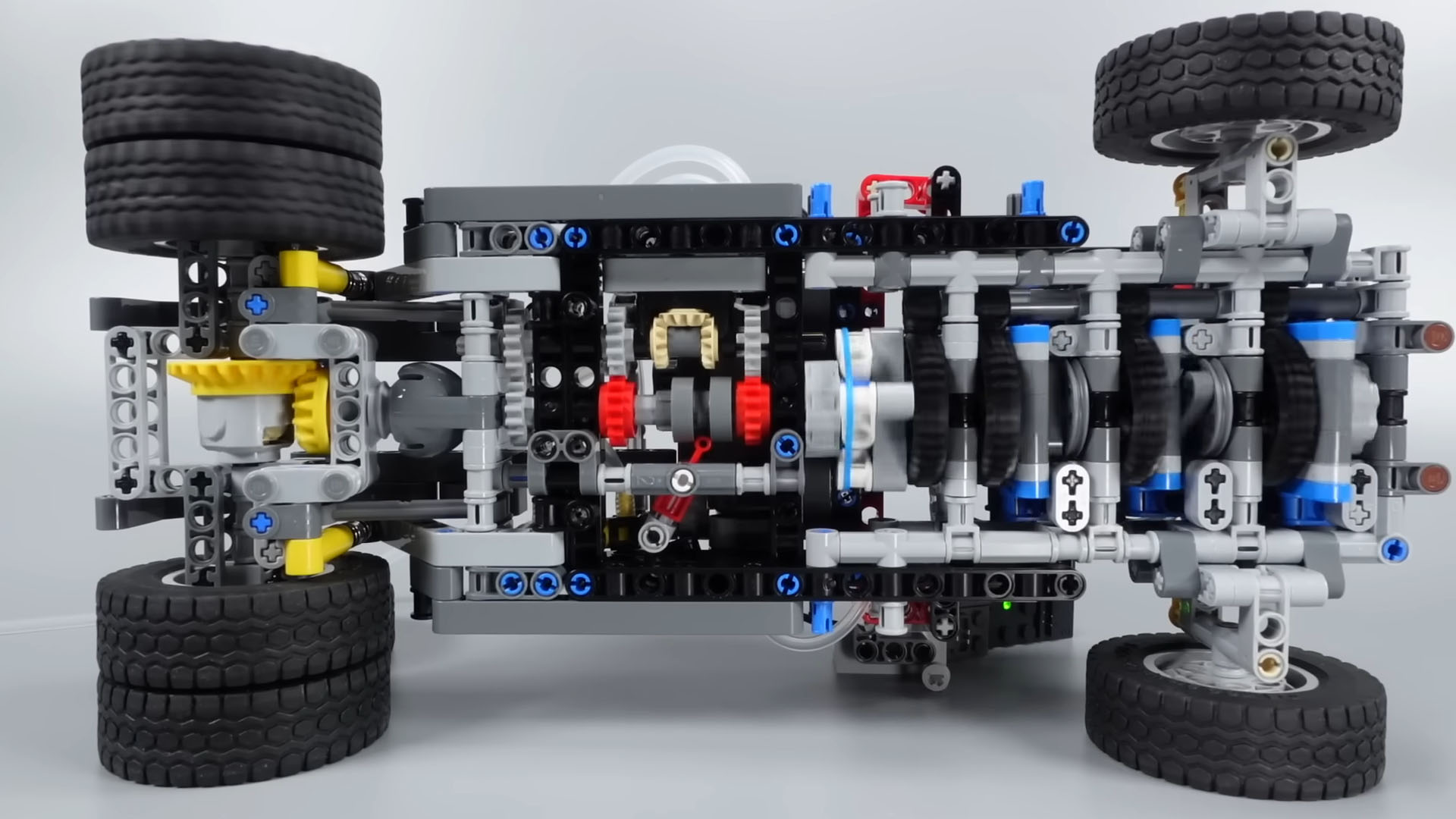 Watch This Lego Truck Run With a Three-Cylinder Engine