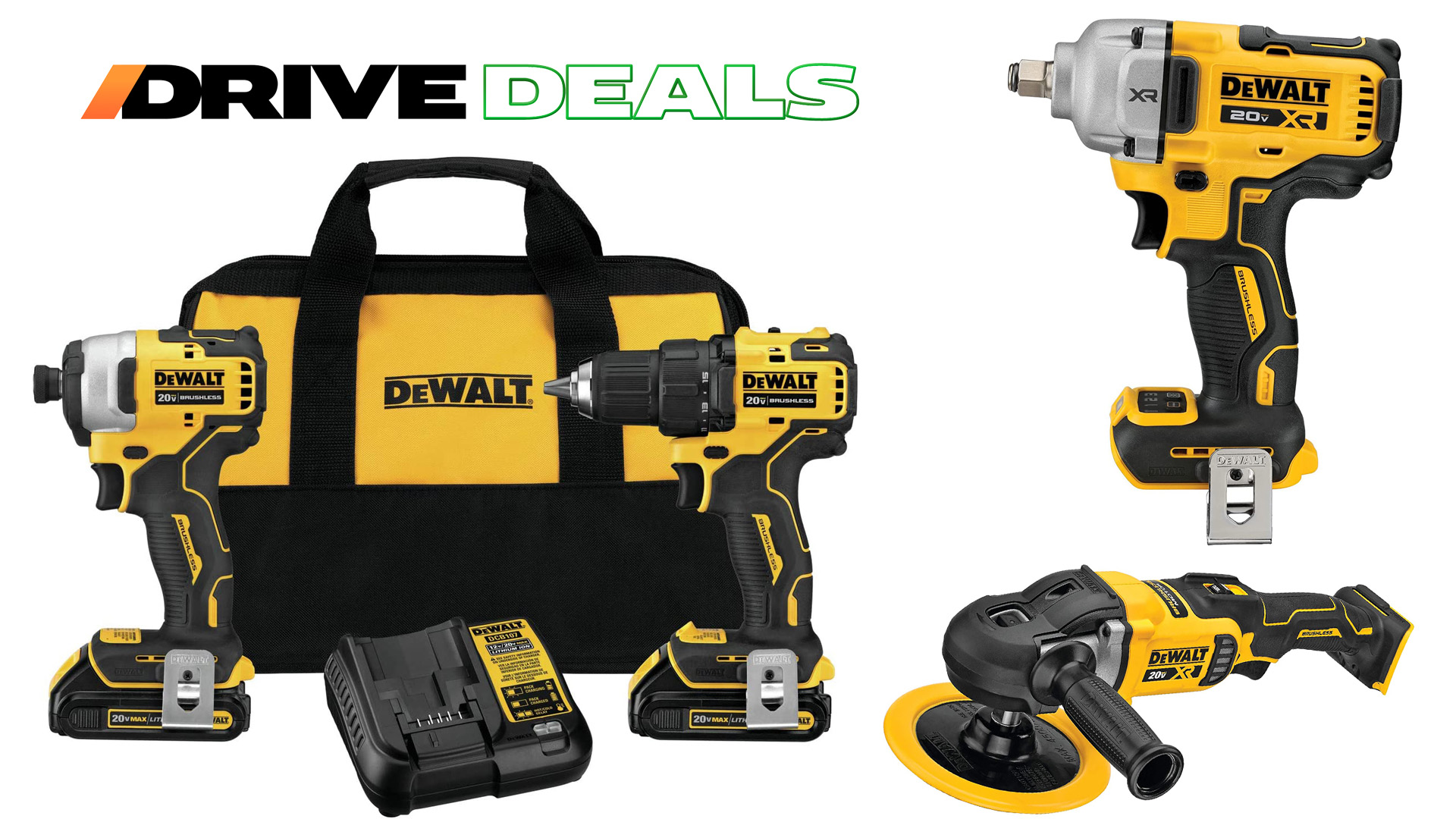 Dewalt 20 discount volt package deals