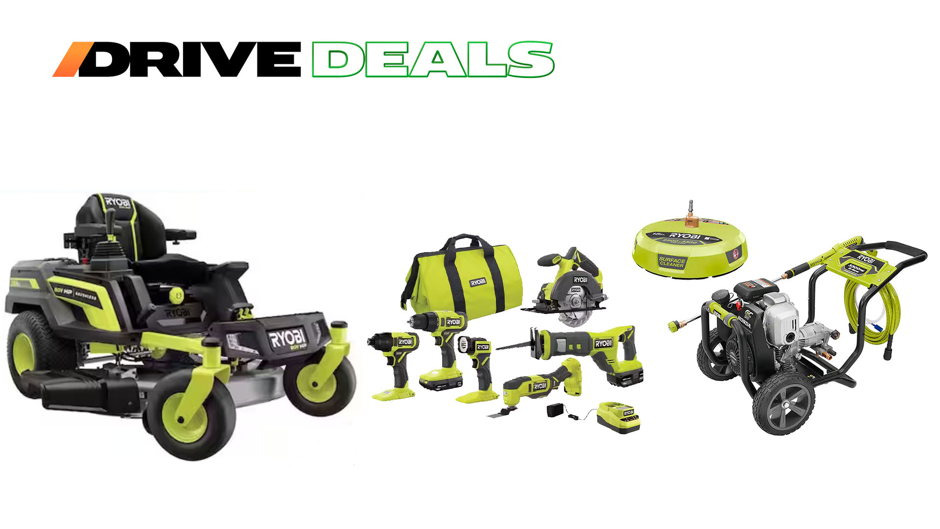 Shop Amazing Home Depot Deals on RYOBI Lawn and Garden Equipment Today Only
