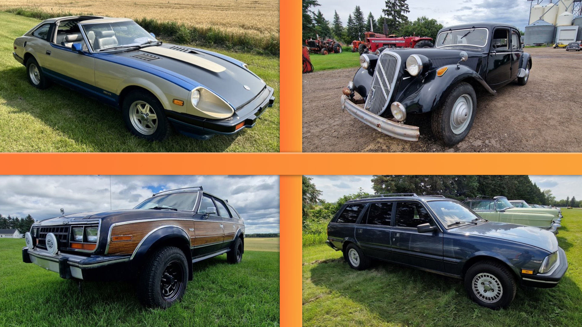 230 Plus Vintage Cars Up for Sale in Canadian Farm Estate Auction