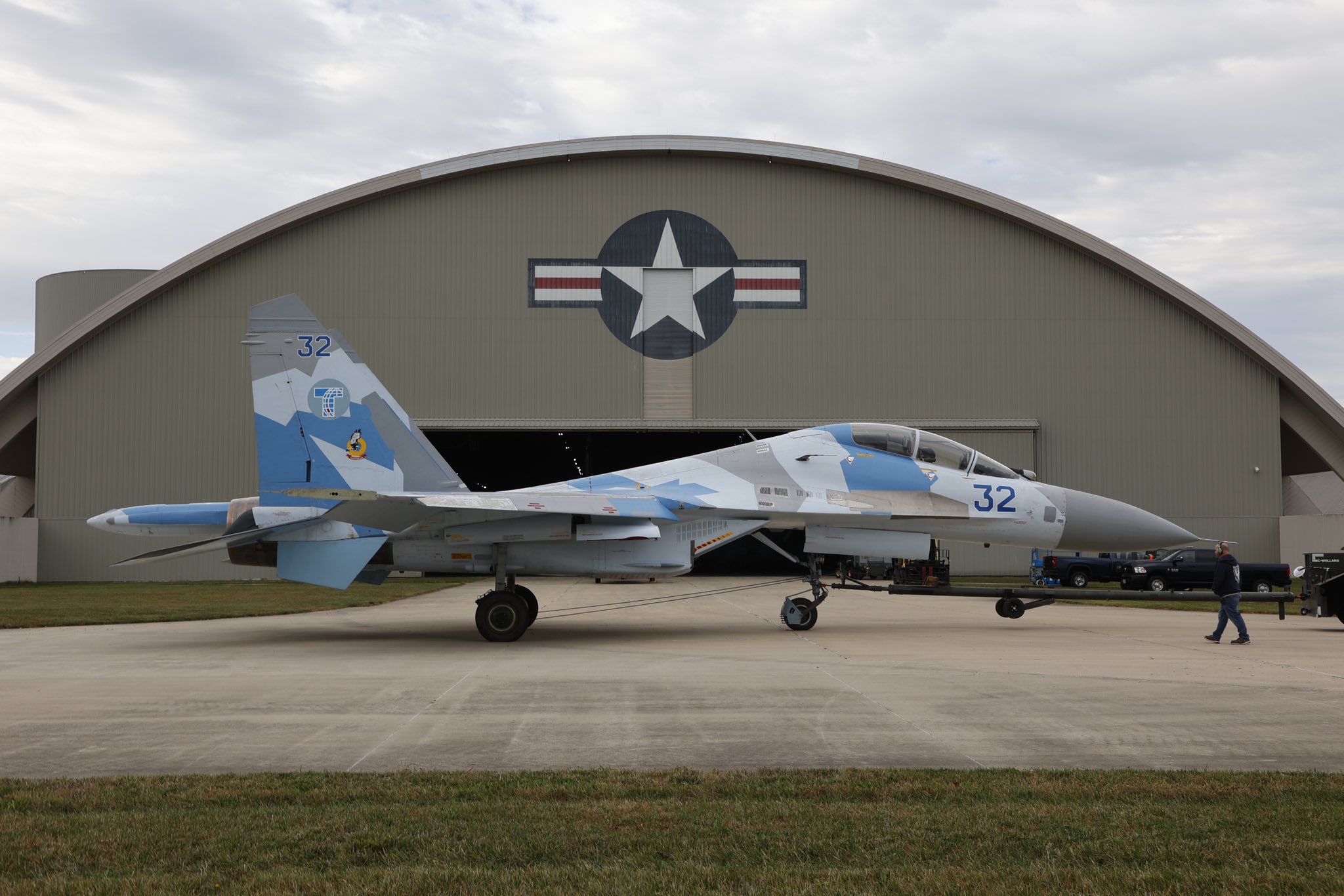 U.S. Air Force National Museum Acquires Former Ukrainian Su-27UB