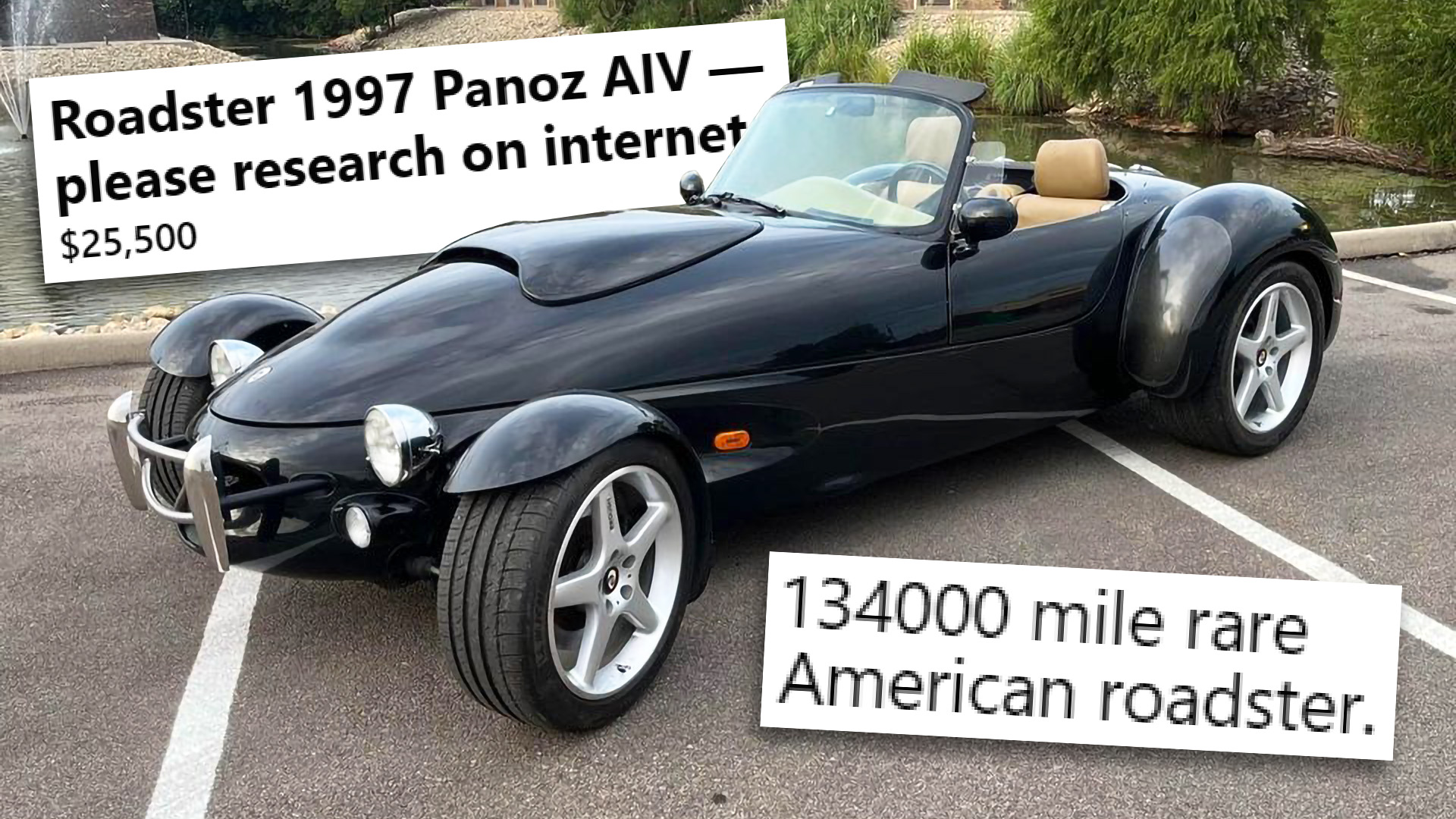 Risky Buy of the Day: Highest-Mileage Panoz AIV Roadster in the World