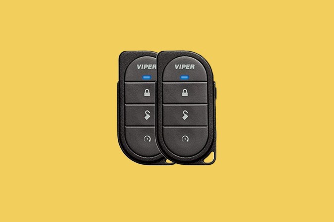 Two remote start key fobs