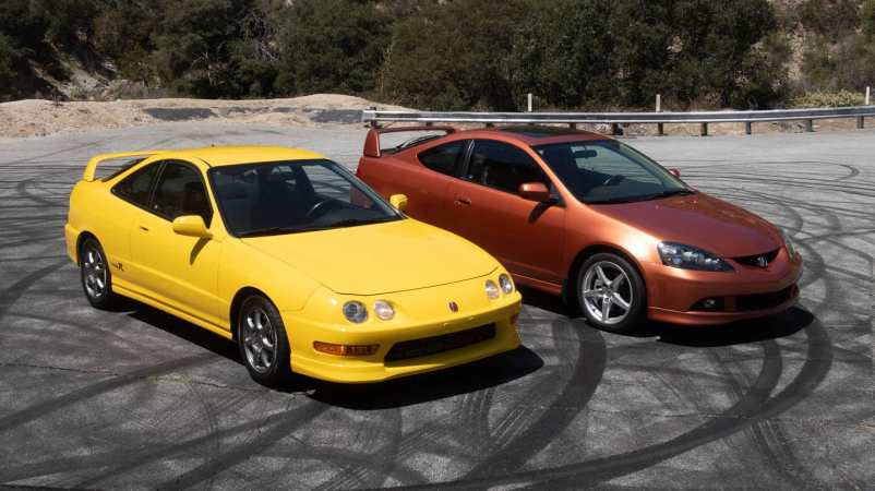 Acura Integra Type R with RSX Type S