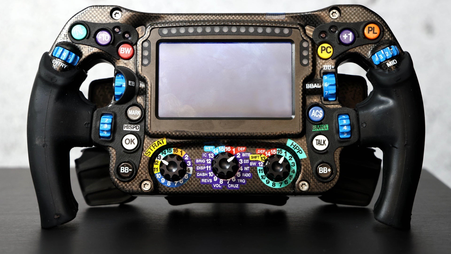 How Does an F1 Steering Wheel Work?