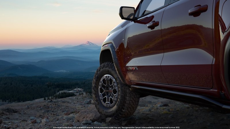 2023 GMC Canyon AT4X Confirmed, Builds Hype for Next-Gen Chevy Colorado ZR2