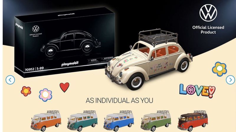 Playmobil Special Edition Beetle and T1 Bus