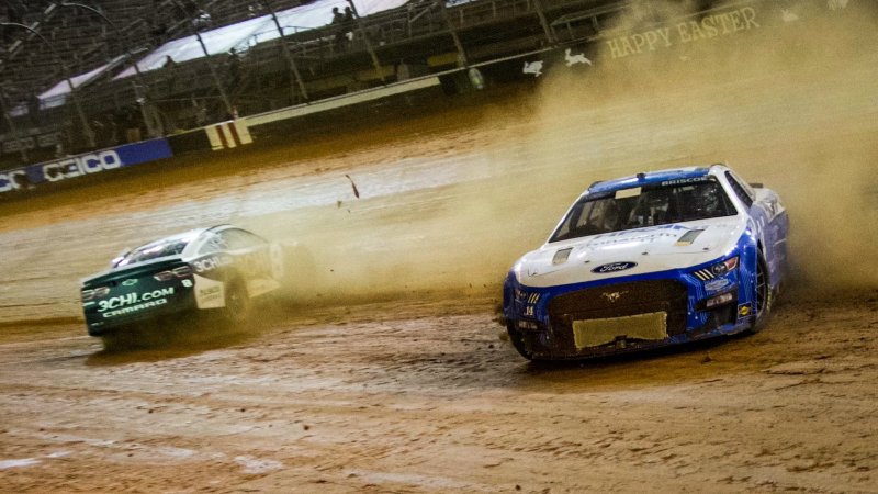 NASCAR’s First Bristol Dirt Race With the Next Gen Car Was Messy