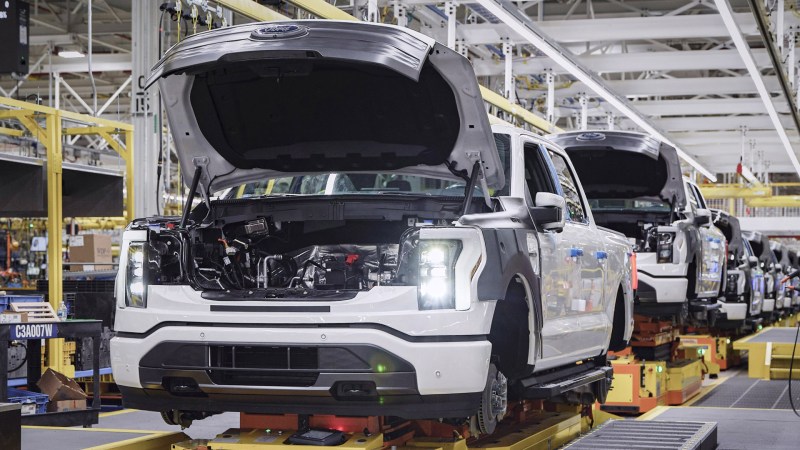 The Ford F-150 Lightning Is Now Officially in Production