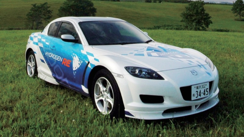 This Forgotten Mazda RX-8 Concept Could Run on Hydrogen or Gasoline