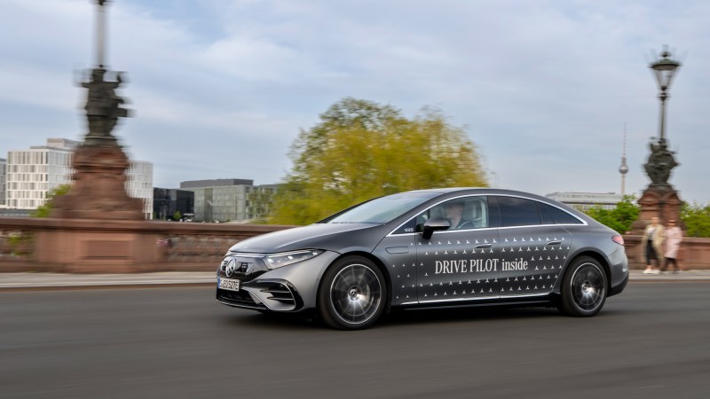 Mercedes EQS, S-Class Make Big Advance to Self-Driving This Month