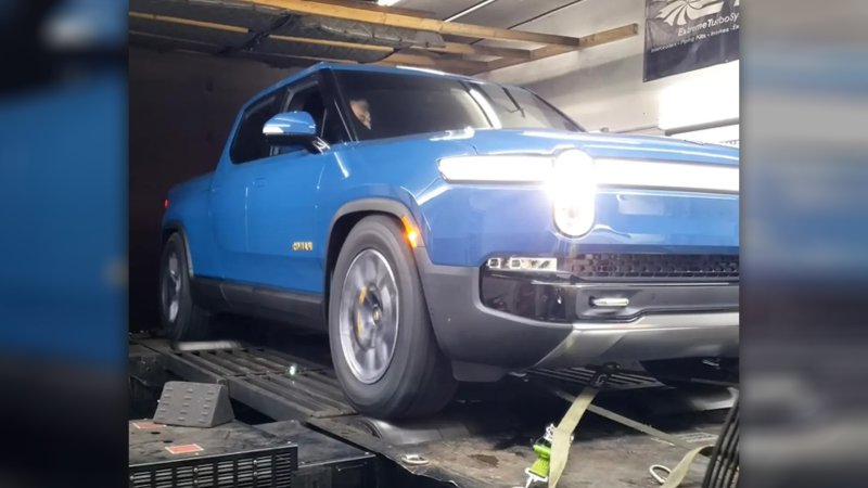 rivian r1t dyno