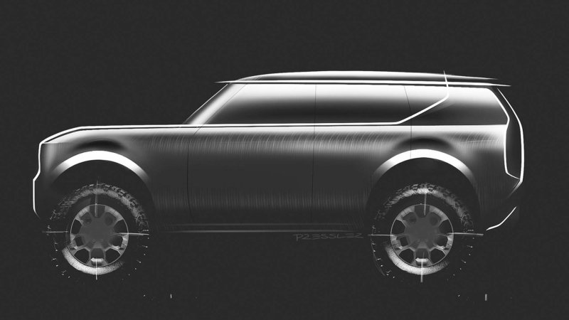 Volkswagen Scout EV Sketch