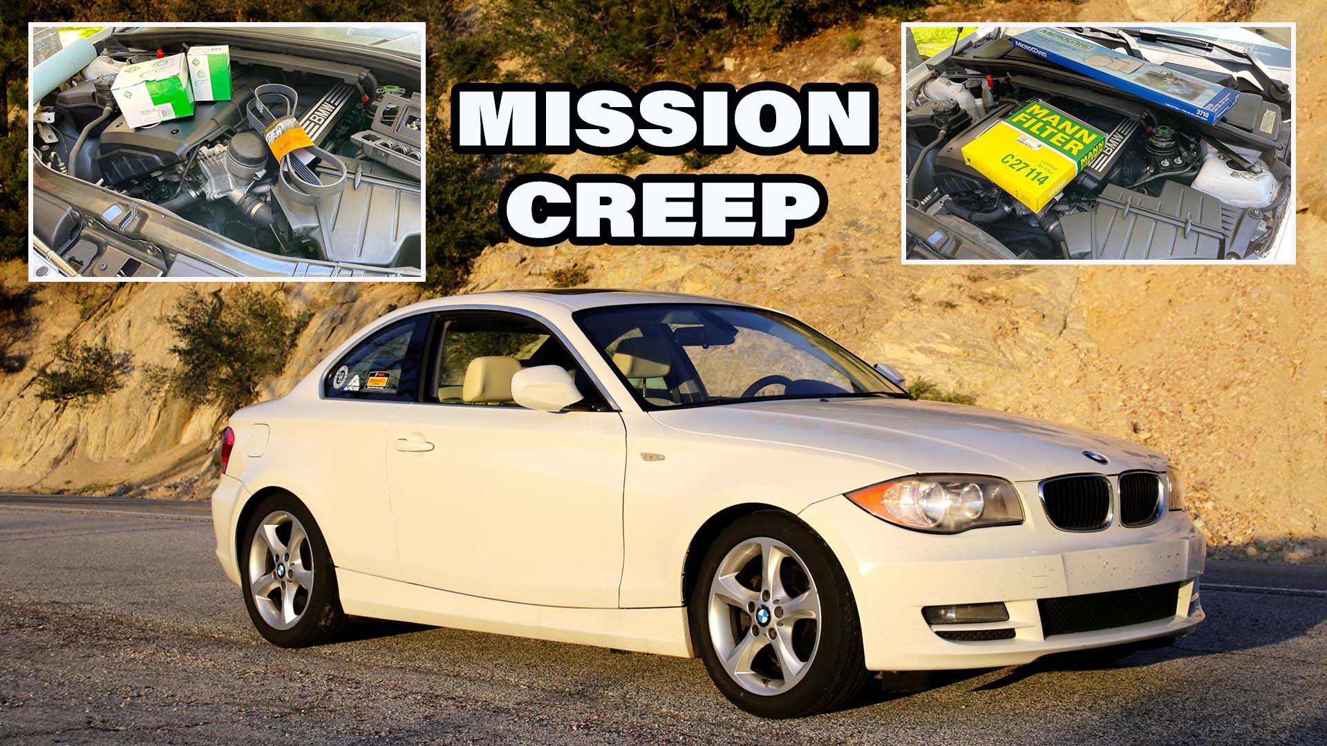 bmw 128i maintenance mission creep