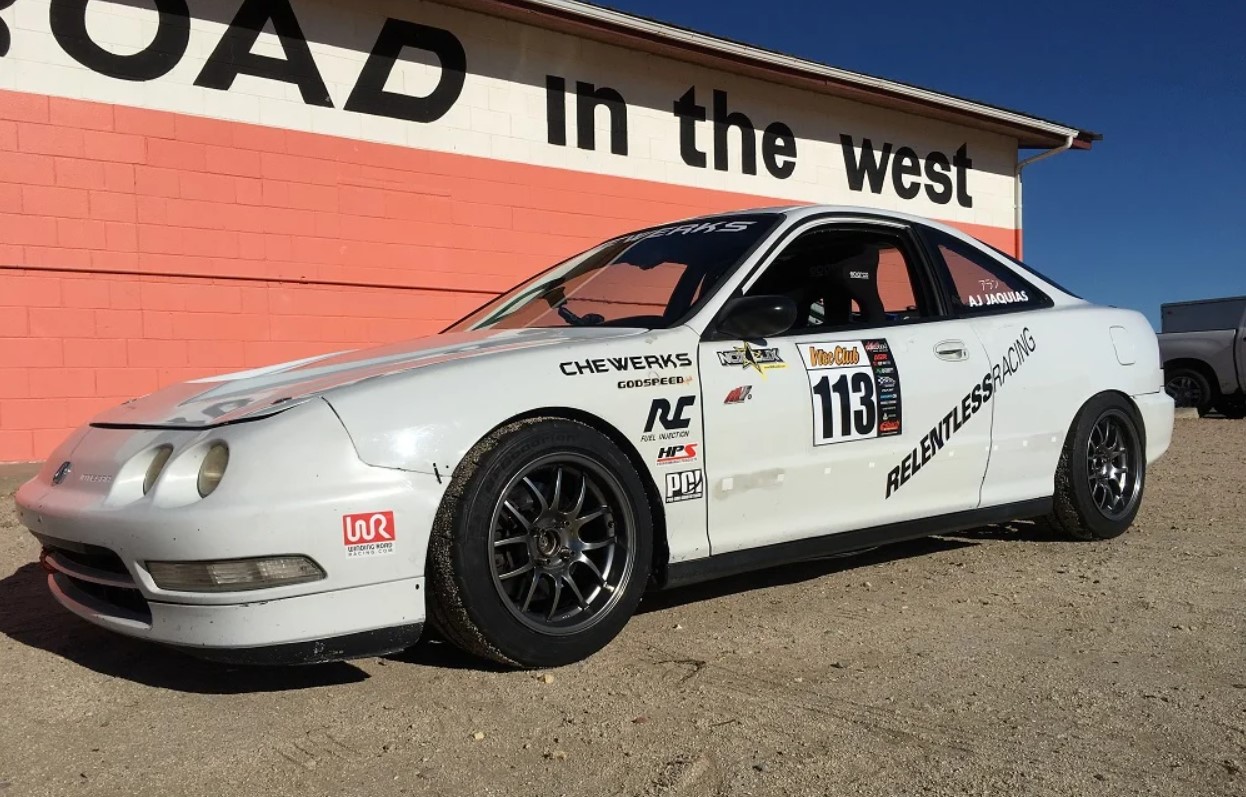 A third-gen Integra track car