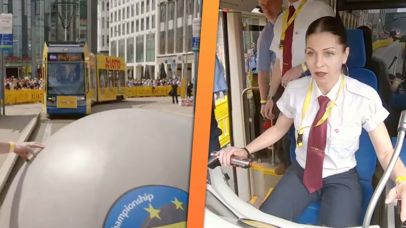 Europe’s Theatrical Trolley Driver Olympics Are Hilariously Good