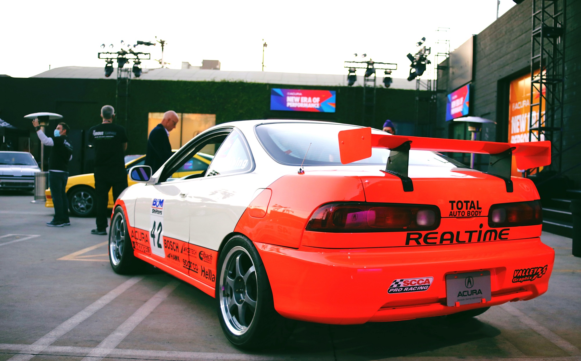 Speed World Challenge RealTime Racing Acura Integra Racecar