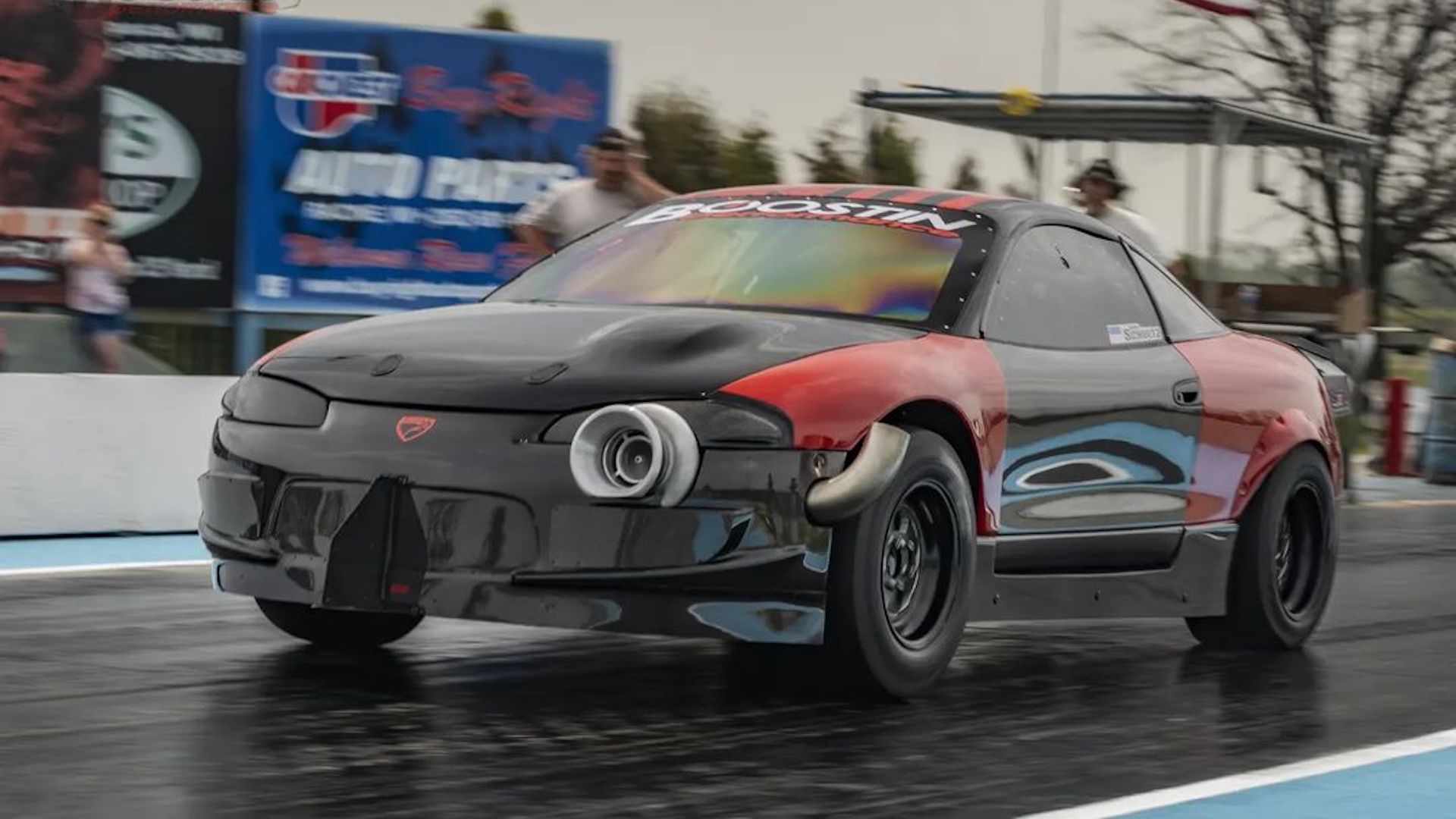 1,800-horsepower Eagle Talon "Red Demon" of Boostin Performance