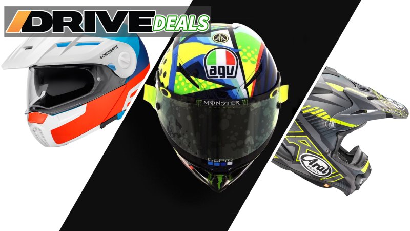 Arai VX Pro 4 Slash, schuberth e1 cut, AGV Pista GP RR Carbon Rossi Winter Test 2020