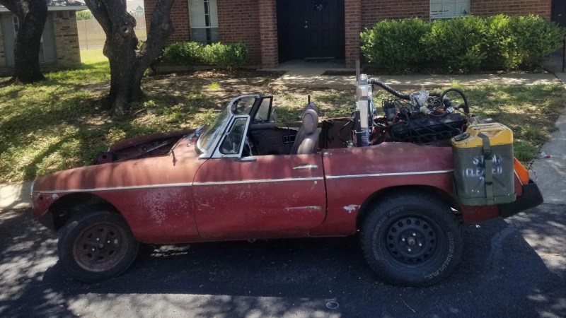 This Rear-Engine Mad Max Runner is Powered by a Chrysler V8