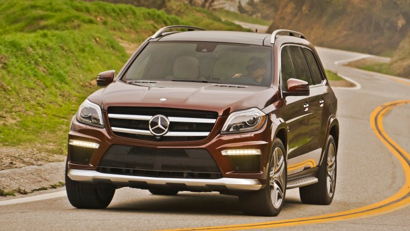 A 2013 Mercedes Benz GL63, one of the cars potentially affected by brake corrosion