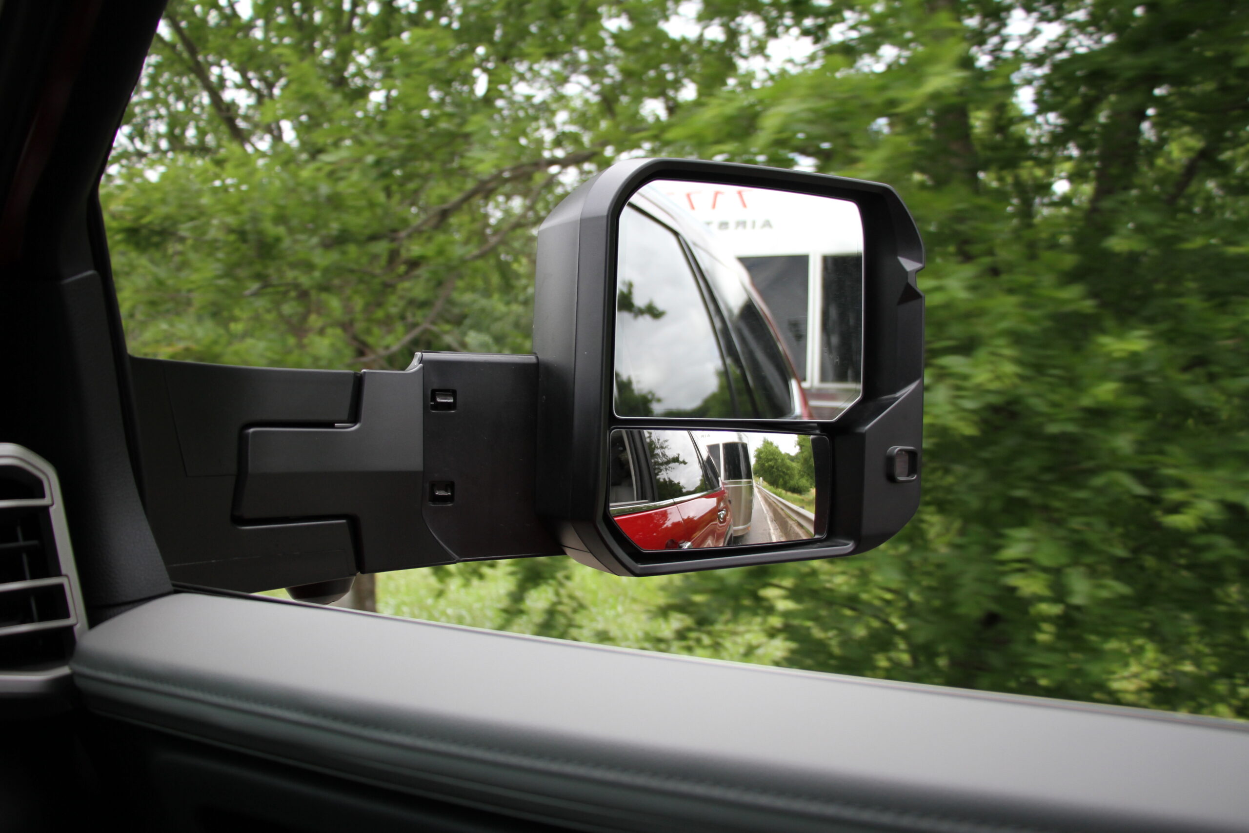 Toyota Sequoia tow mirrors.