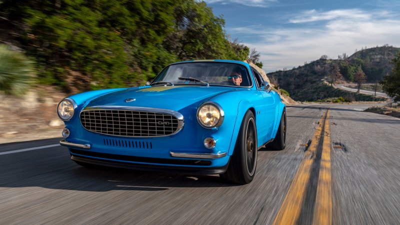 Volvo P1800 Cyan Review: $700,000 Buys You the Wildest Volvo on Earth