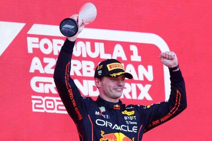 Max Verstappen Wins 2022 F1 Azerbaijan GP, Leclerc’s Engine Fails