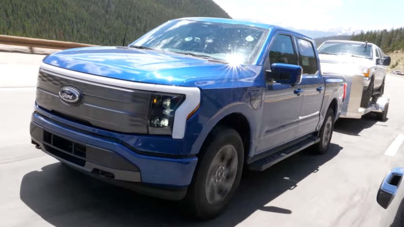 Real-World Towing Test Shows How a Ford F-150 Lightning Handles 9,600 lbs in the Rockies