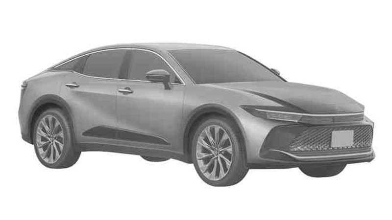 Possible Toyota Crown Crossover Spotted in Japanese Patent Images