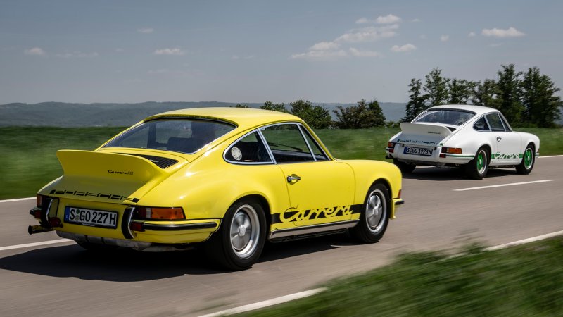 Porsche Carrera 2.7 RS models