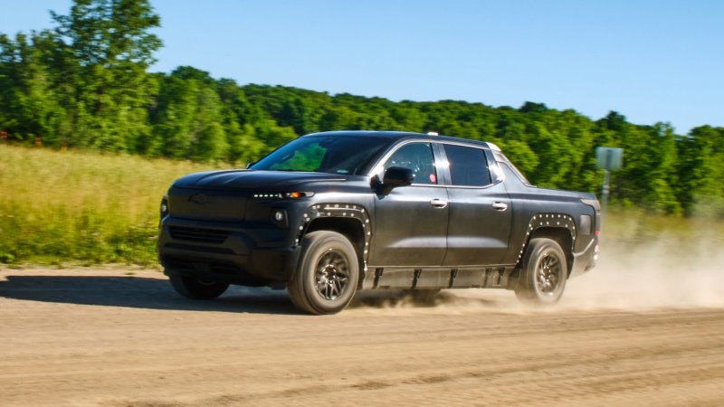 2024 Chevrolet Silverado EV prototype