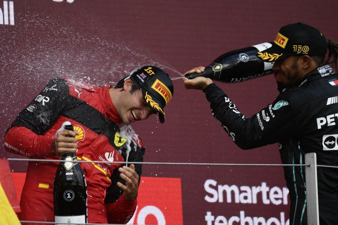 Carlos Sainz Snags His First F1 Victory in Thrilling British Grand Prix