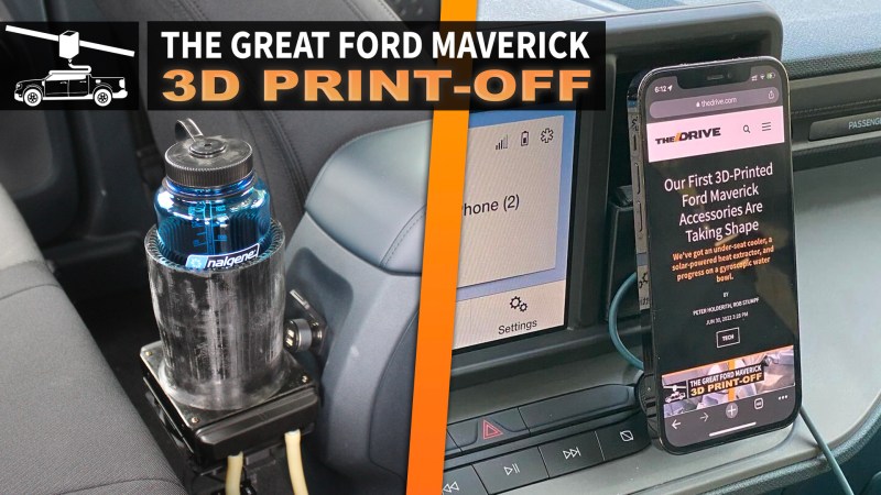 The Drive's Ford Maverick 3D printing finalists