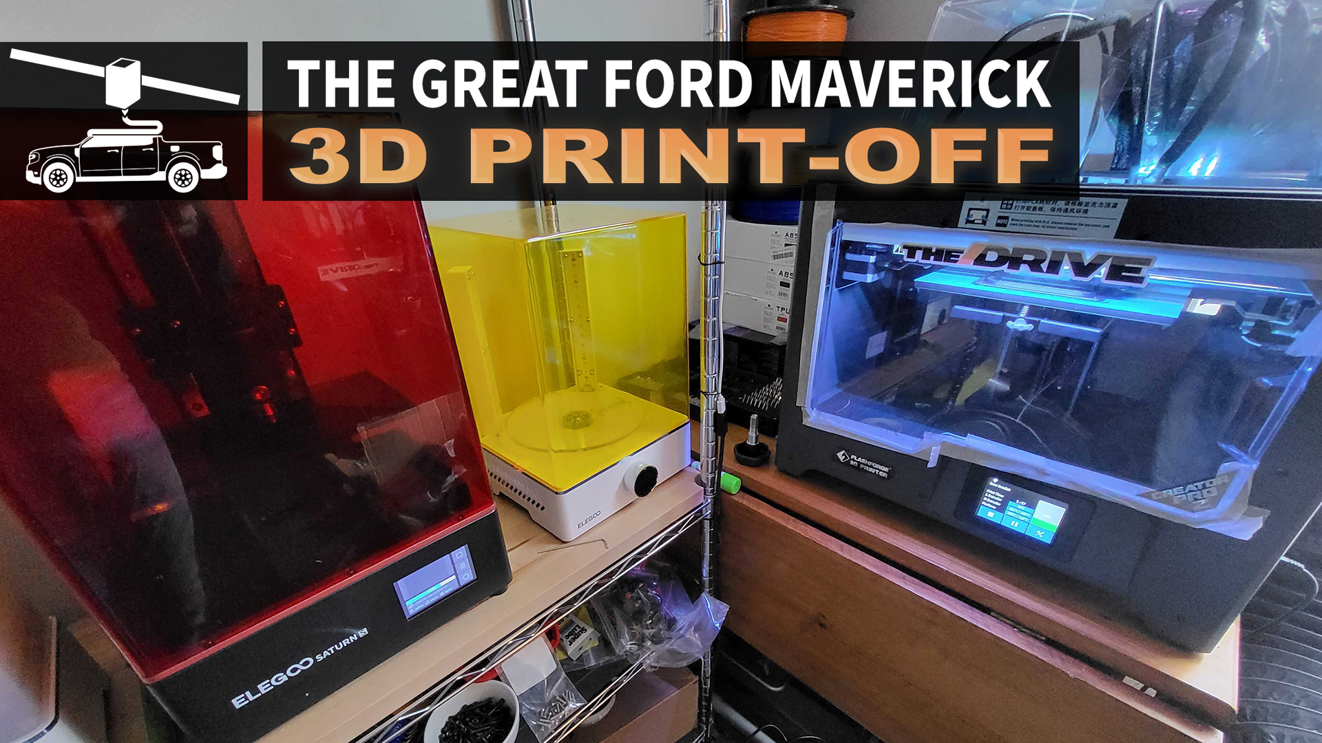 Peter Holderith's 3D-printing setup