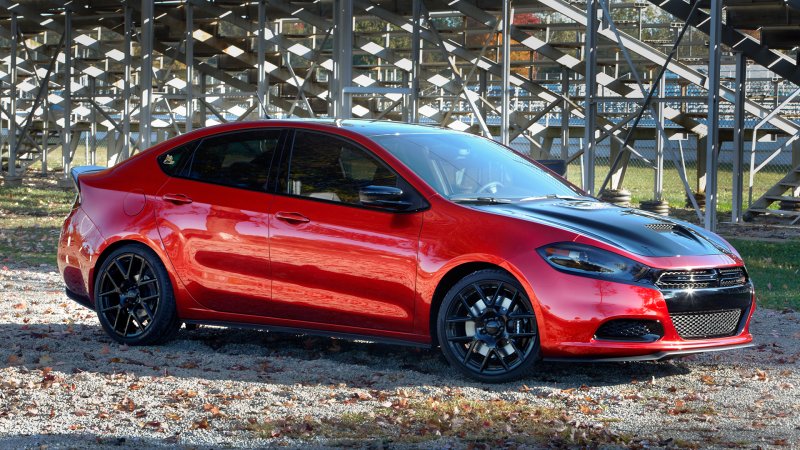 A Dodge Dart with Mopar accessories.