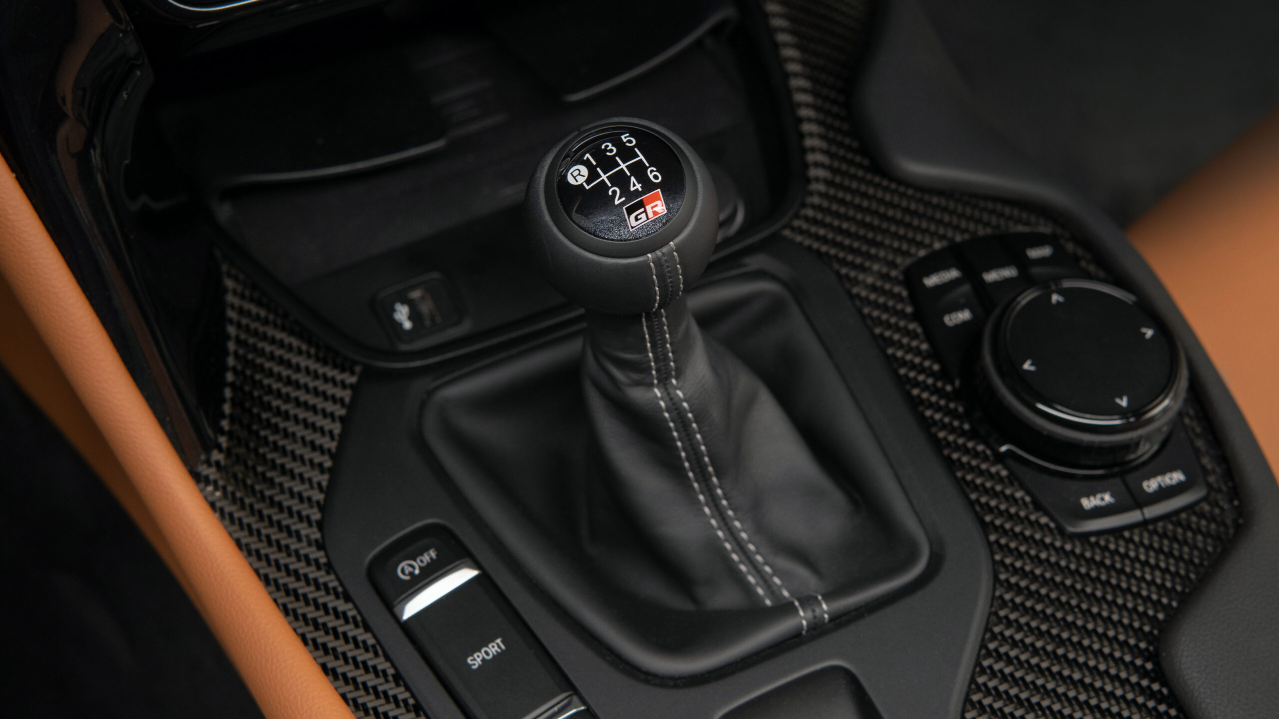 2023 Toyota Supra manual shifter