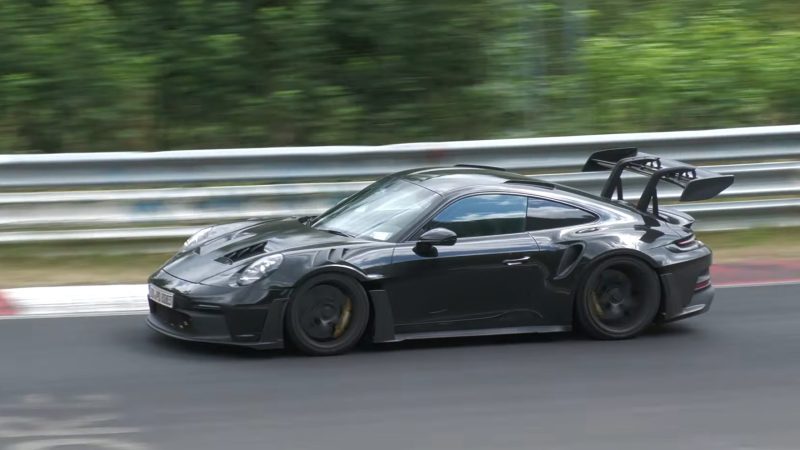 2023 Porsche 911 GT3 RS on the Nürburgring Nordschleife