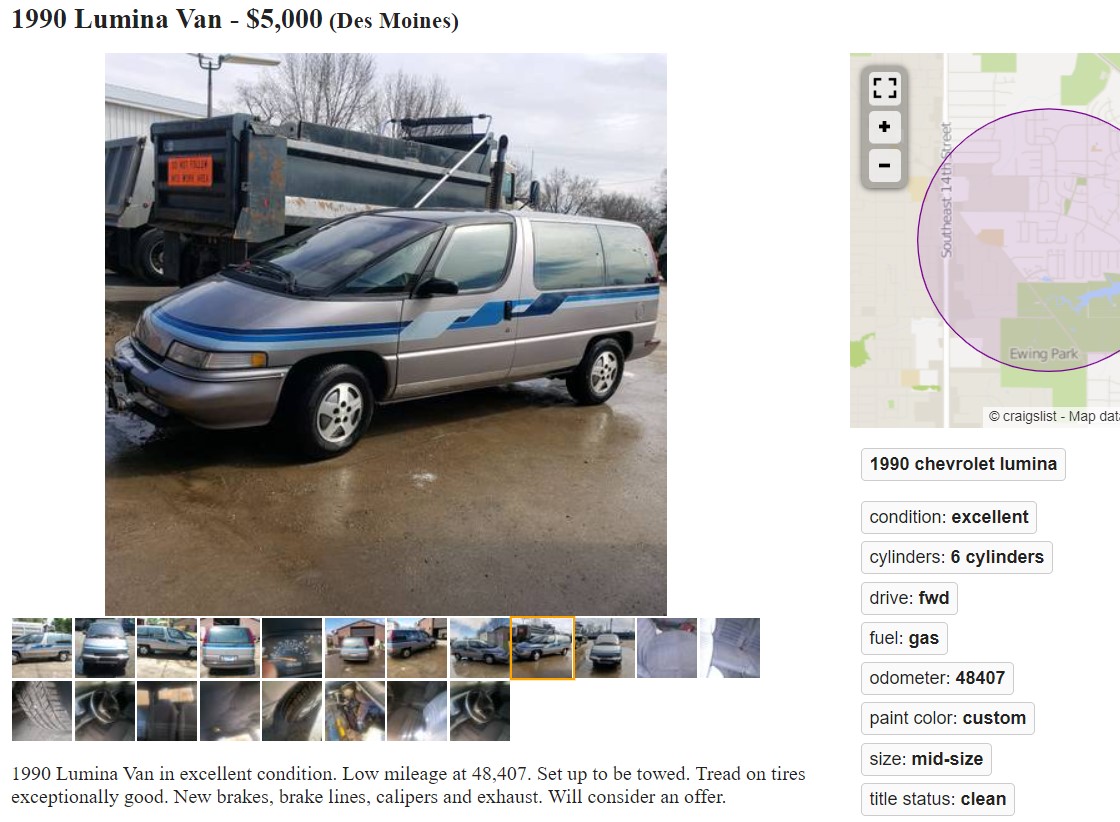 Here Are 5 Cars Under $5,000 Right Now: Des Moines, Iowa