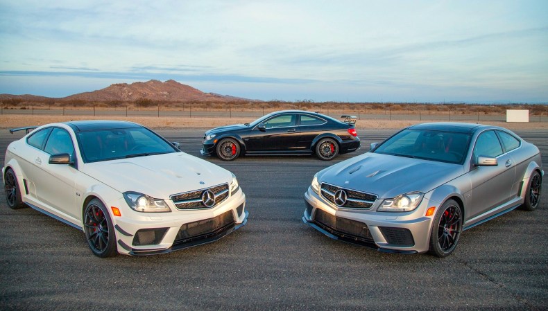 mercedes c 63 AMG black edition