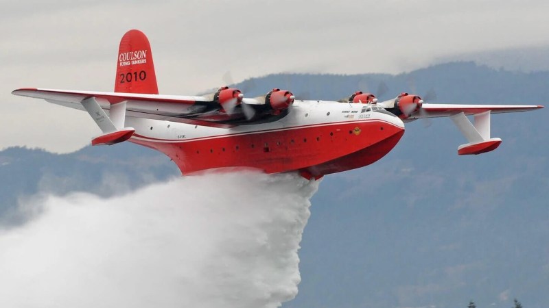 Buy This 9,600-HP Radial-Engined Firefighting Seaplane From WWII for $5M