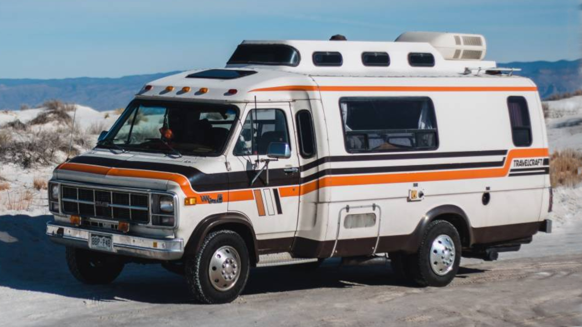 Buy This Pristine 1982 GMC Camper Van for the Stripes and Submarine Top