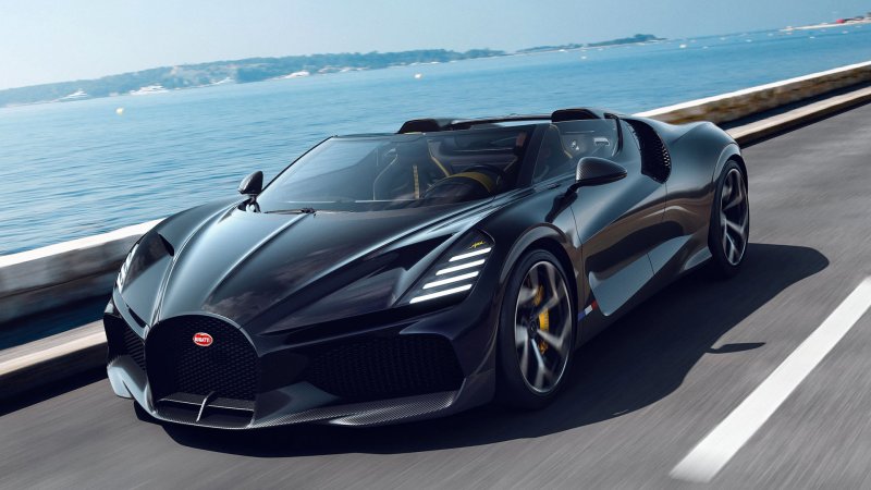 The Bugatti W16 Mistral Is the $5M Chiron Roadster Bugatti Said It Wouldn’t Make