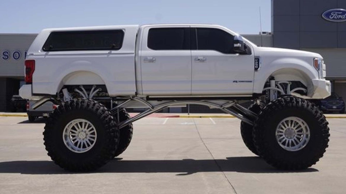 Buy This Giant 2017 Ford Super Duty Show Truck For An Equally Giant 