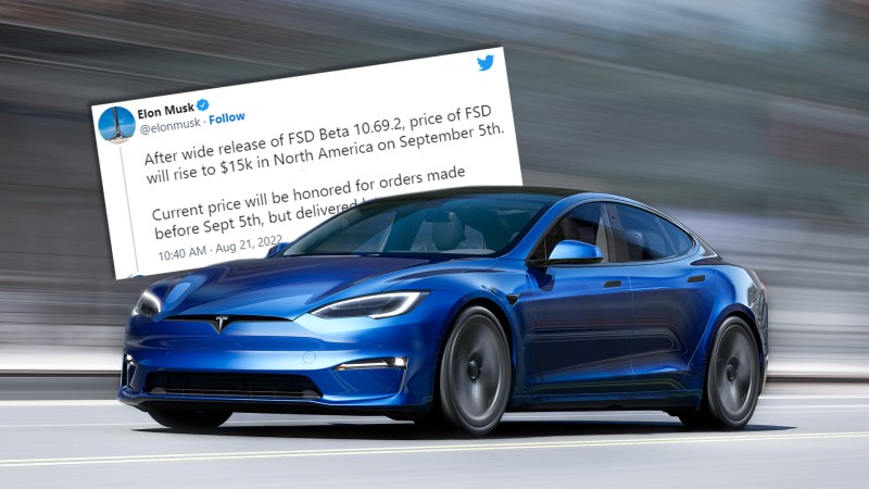 Even Tesla Fans Think FSD’s Price Hike to $15,000 Is Too Much